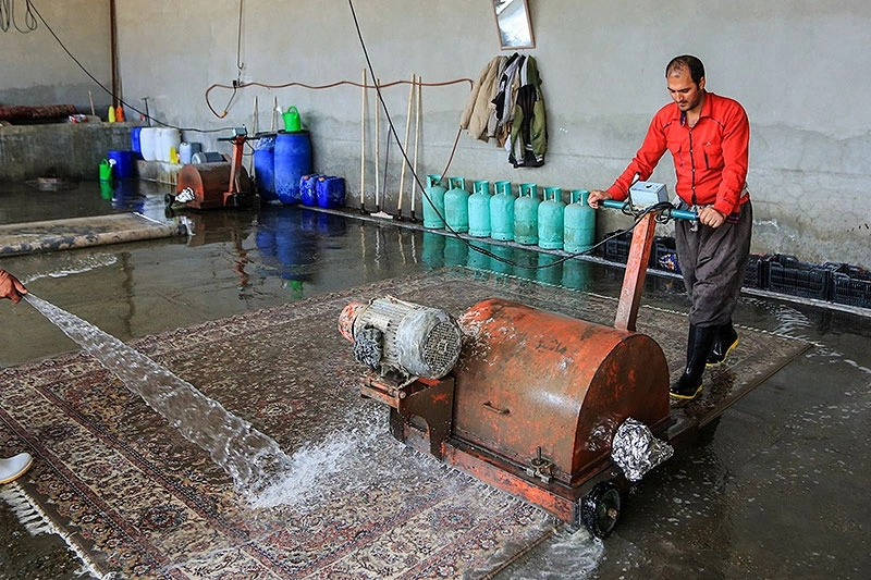 قالی شویی الماس  از بهترین قالیشویی اسلامشهر