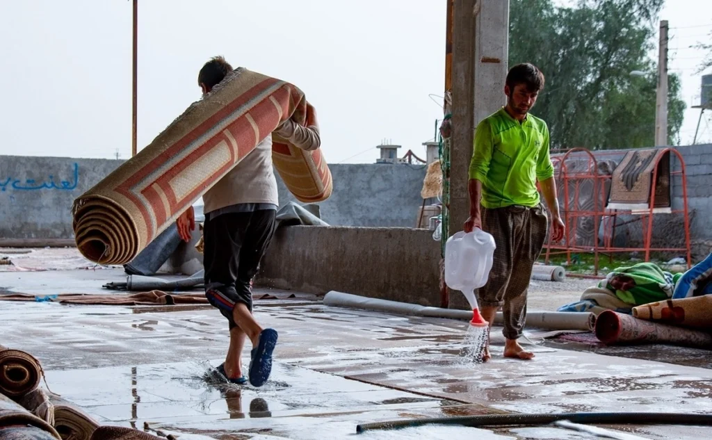 قالی شویی مدرن از بهترین قالیشویی اسلامشهر